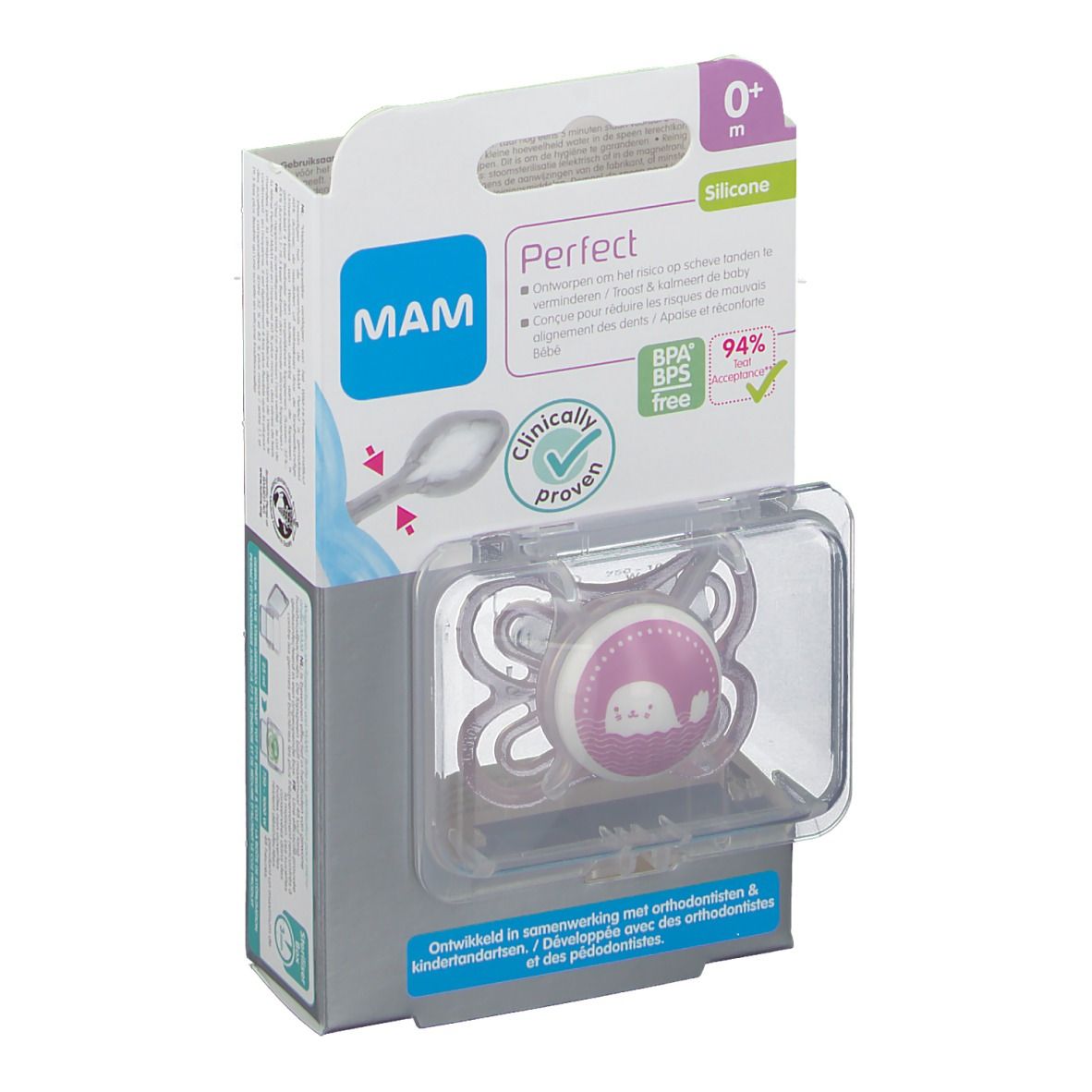 MAM Perfect Silikonschnuller 0-6 Monate