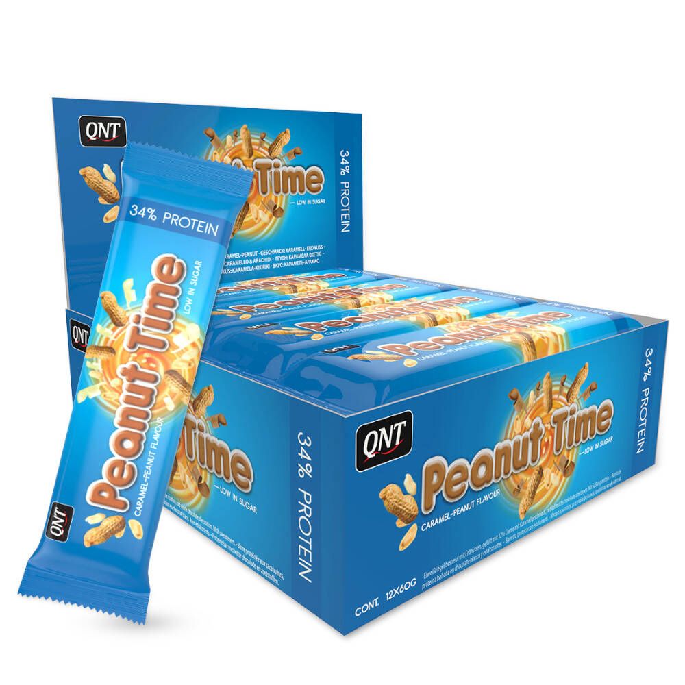 QNT® Peanut Time Karamell-Erdnuss Geschmack