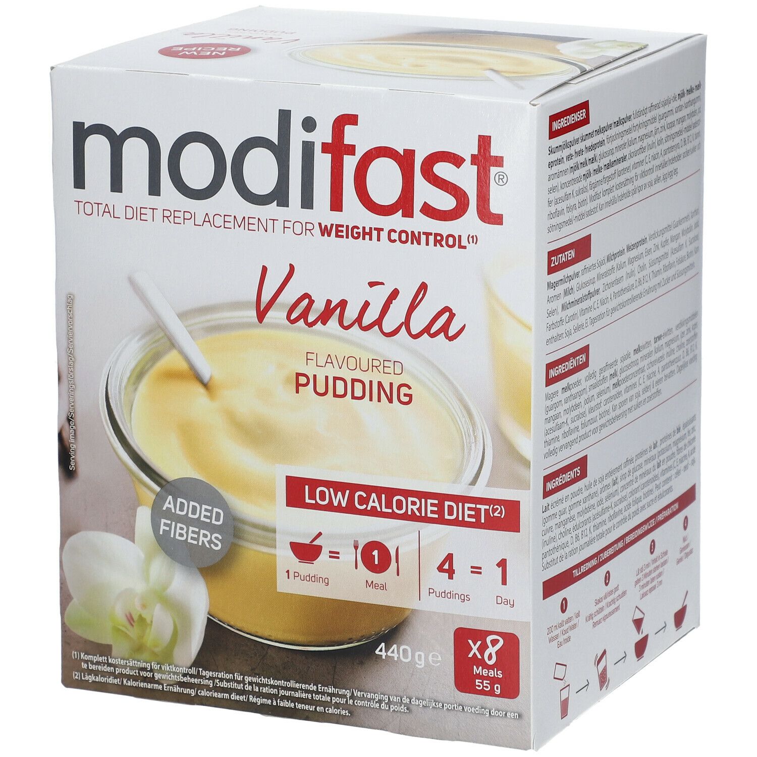 Image of modifast® Intensive Weight Loss Pudding Vanille