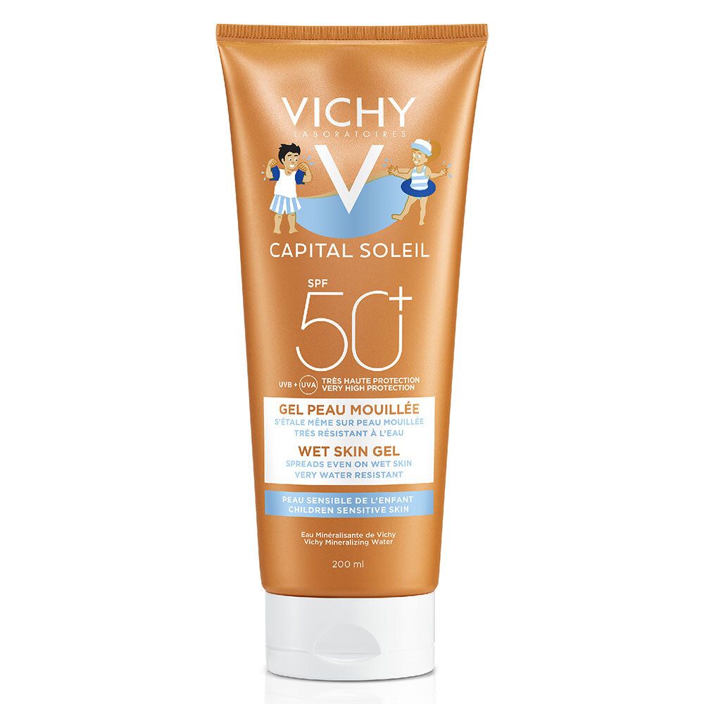 VICHY Capital Soleil Wet Skin Gel für Kinder SPF50