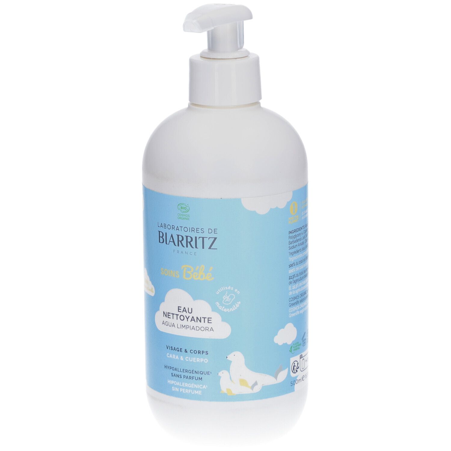Laboratoires de Biarritz Alga Natis Organisches Reinigungswasser