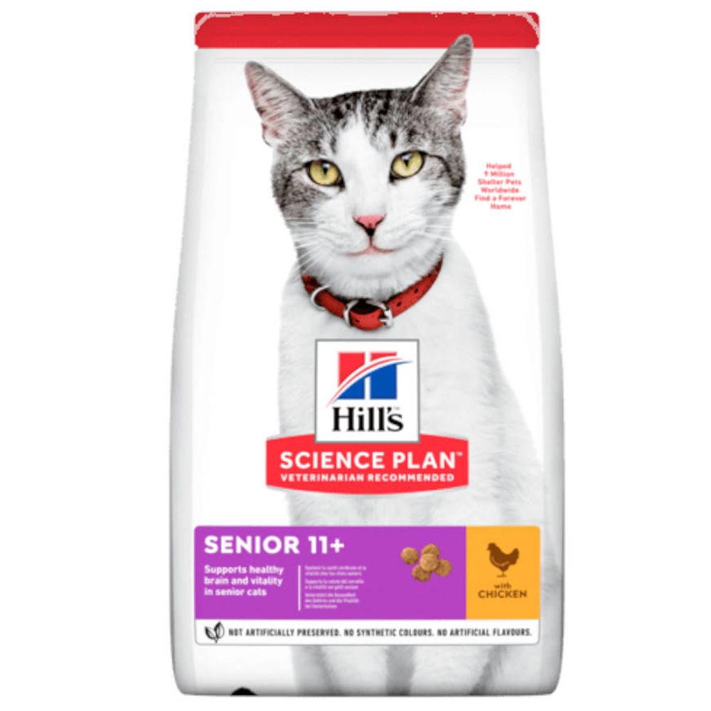 Hill's Science Plan Senior 11+ Huhn