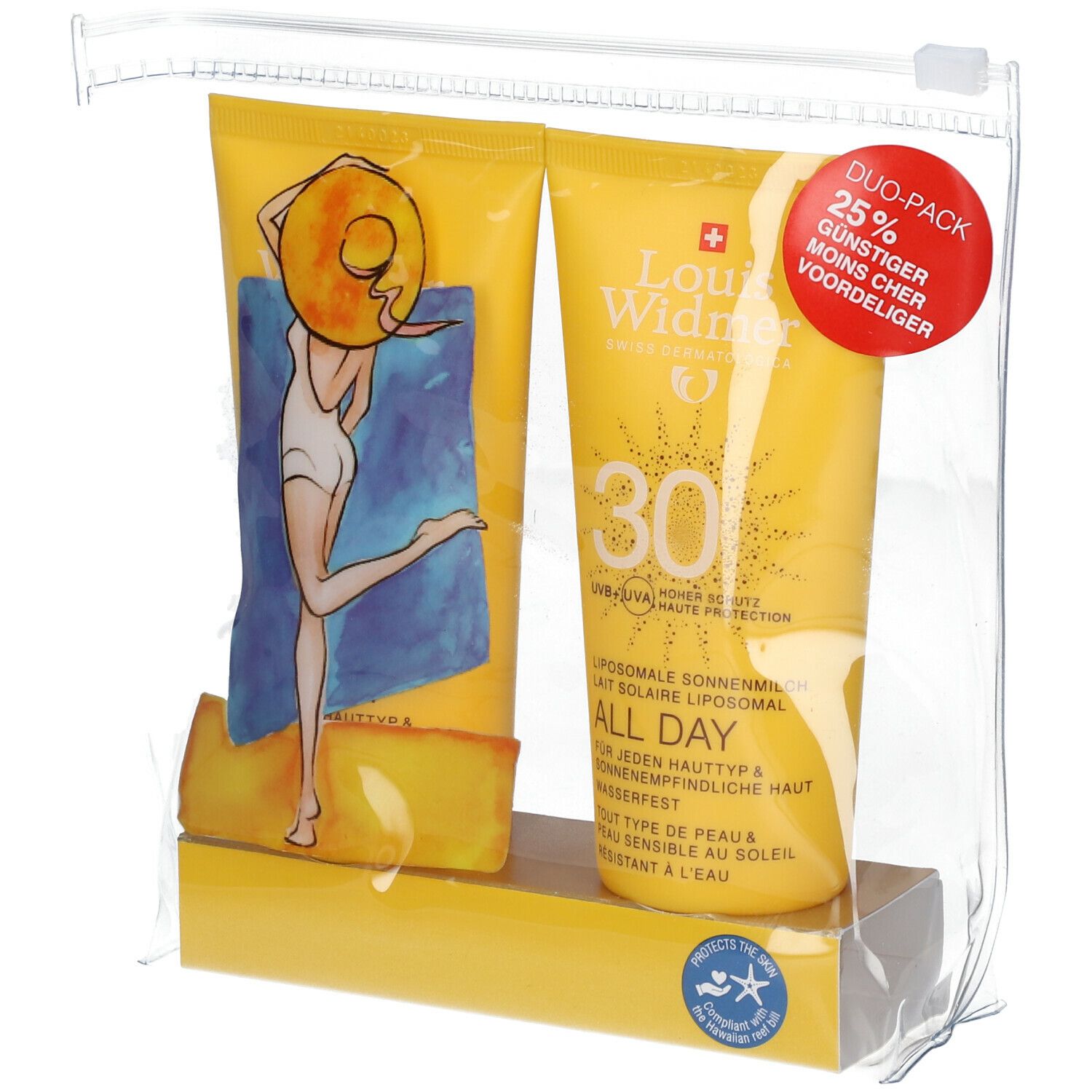 Louis Widmer All Day SPF30 leicht parfümiert