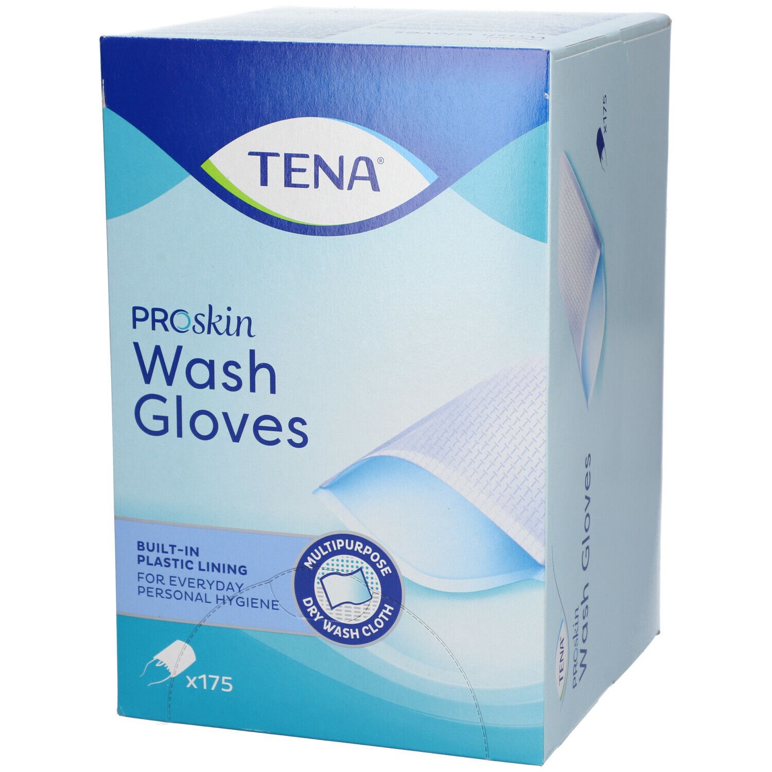 TENA Wash Glove mit Folie