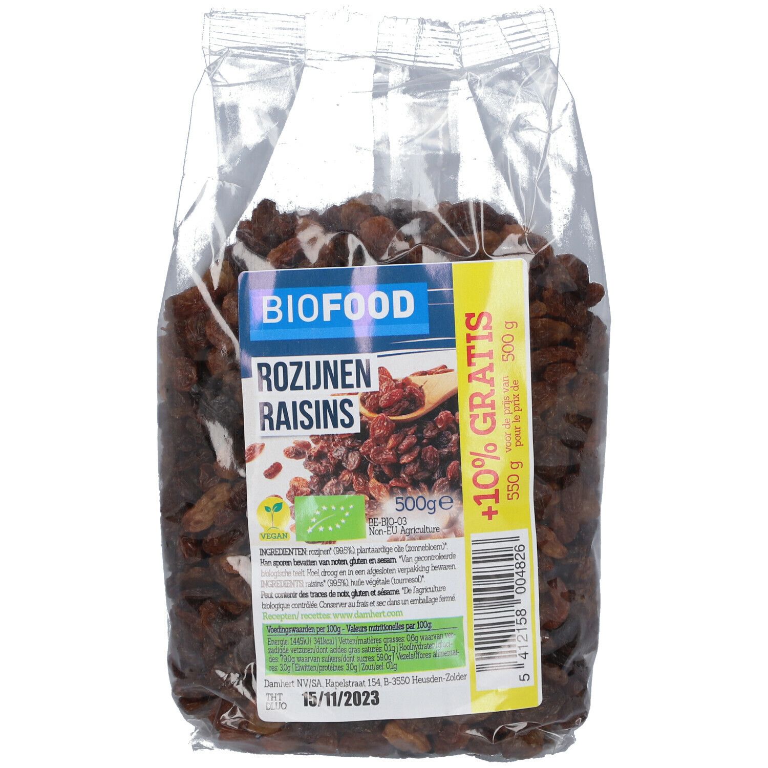 BIOFOOD Rosinen Bio