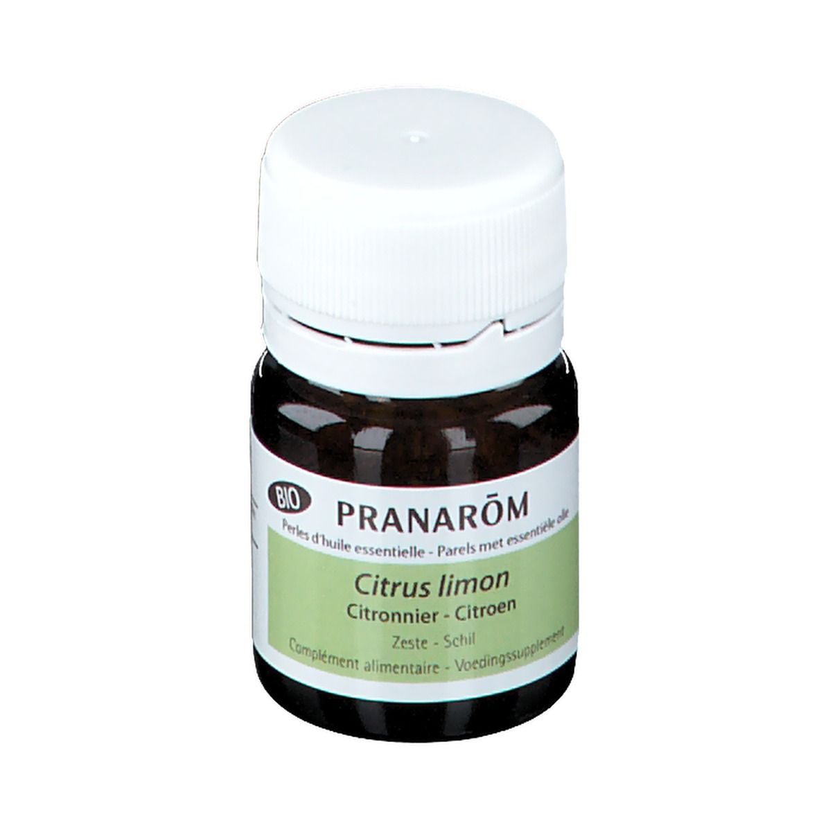 Pranarôm Perlen aus ätherischem Öl Zitrone Bio