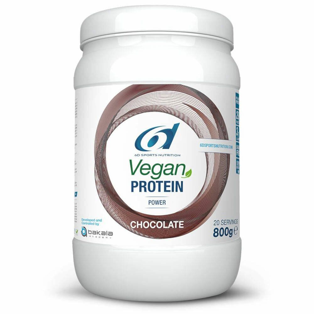 Image of 6D Nutrition Proteinpulver vegan Schokolade