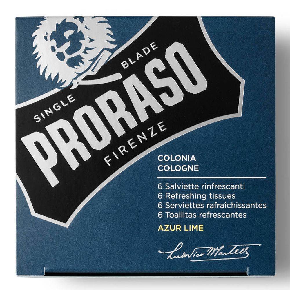 Proraso Cologne Erfrischungstücher