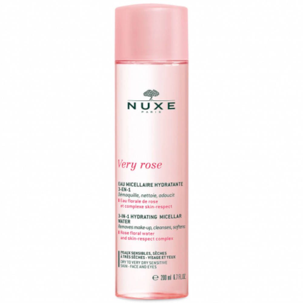 NUXE Very Rose 3in1 feuchtigkeitsspendendes Mizellenwasser