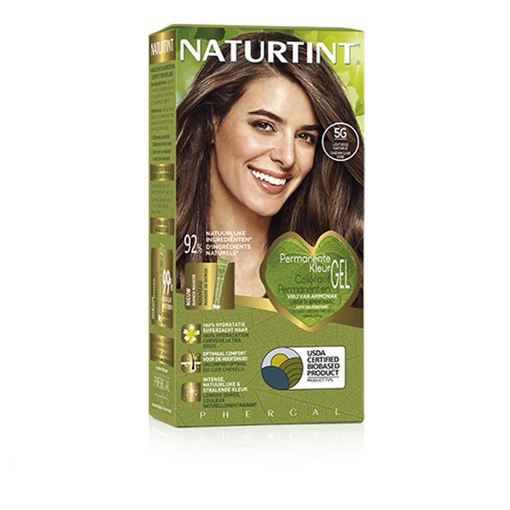 NATURTINT® Permanente Haarfarbe 5G Hellgoldkastanie