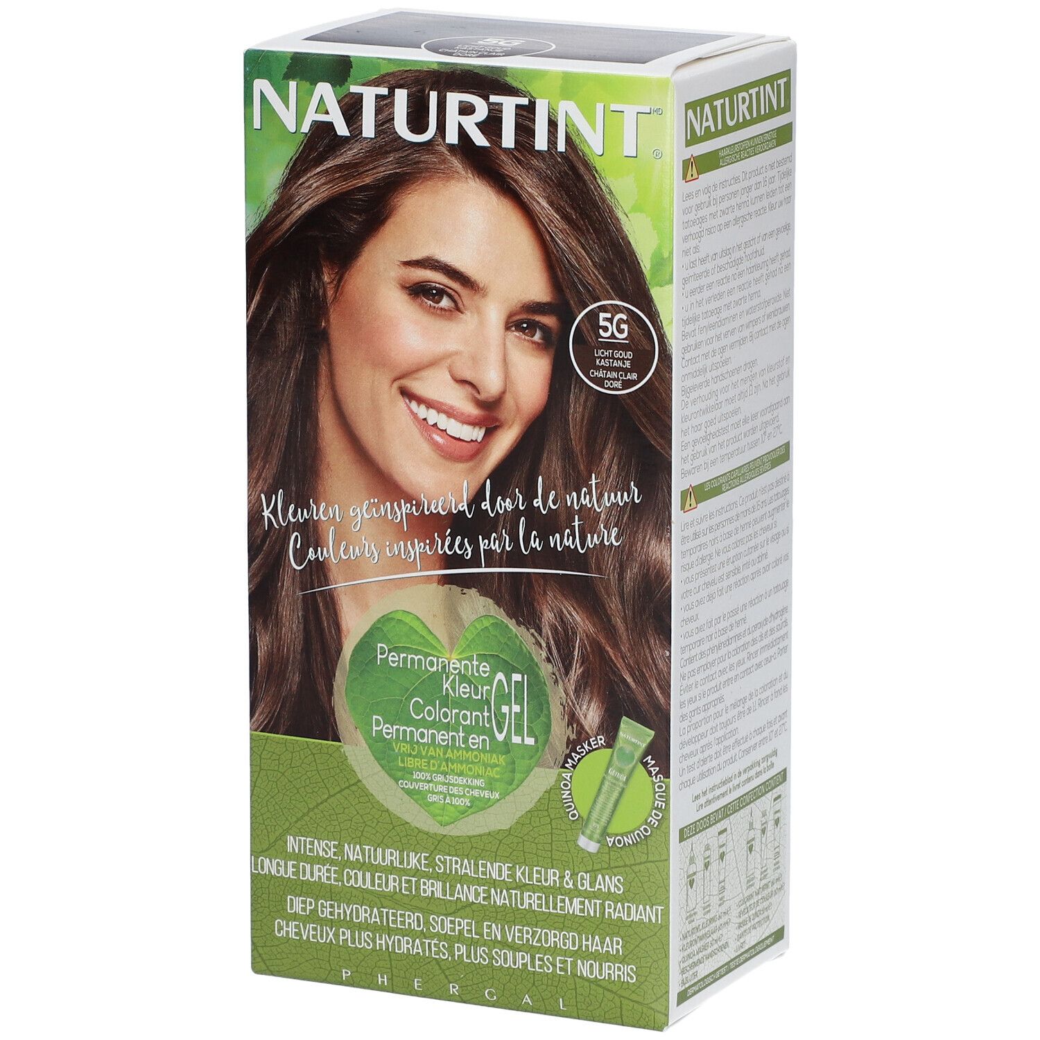 NATURTINT® Coloration Permanente 5G Châtain doré clair