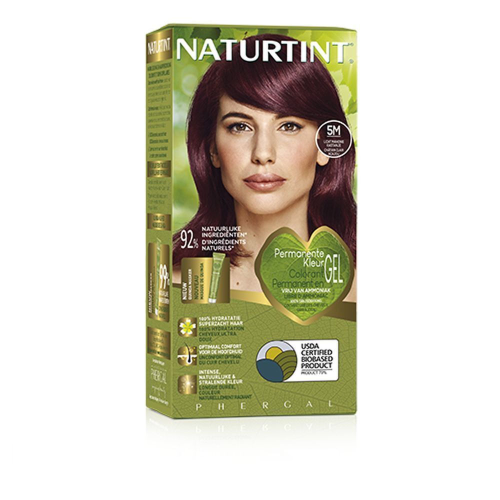 NATURTINT® Permanente Haarfarbe 5M Hell Mahagoni Kastanie