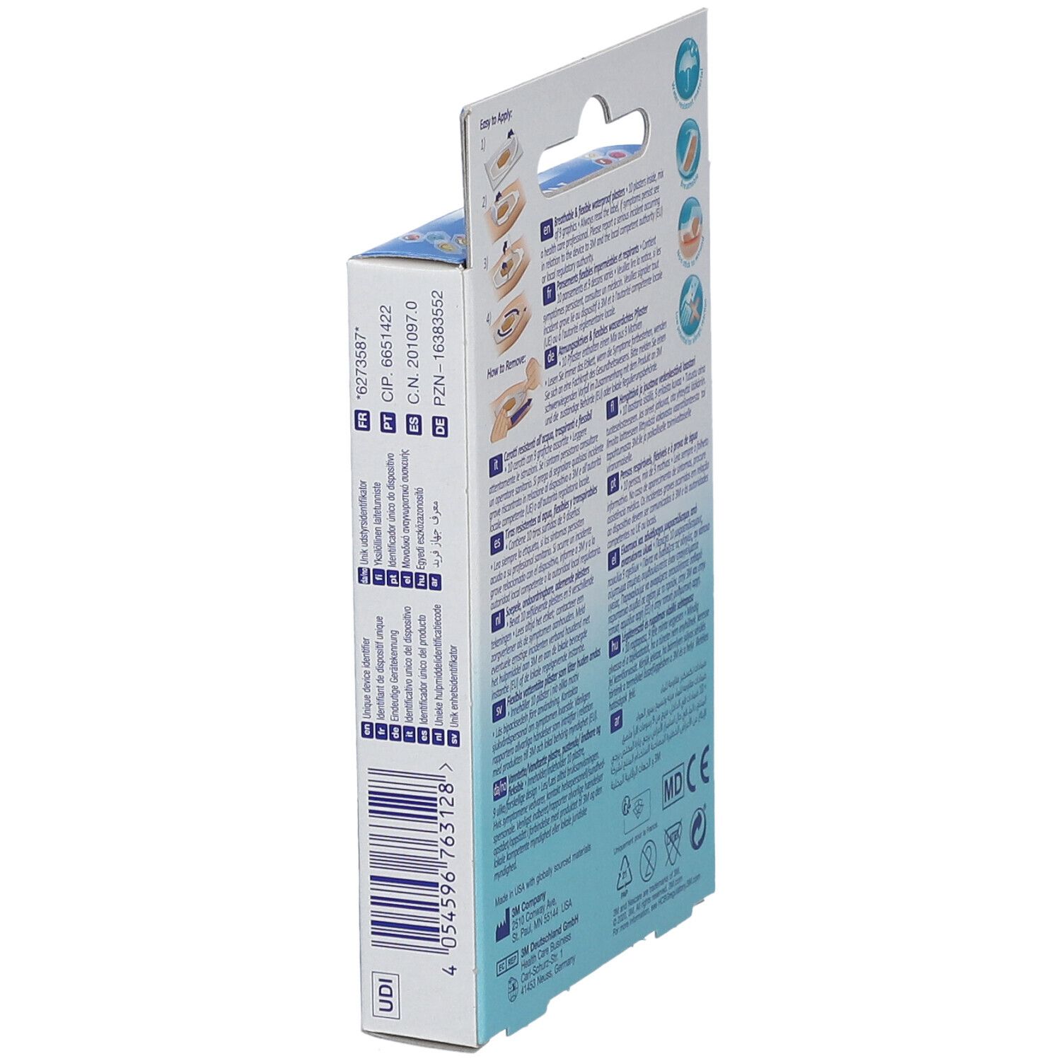 3M Nexcare® Tattoo Aqua Pflaster 26 x 57 mm shopapotheke.ch