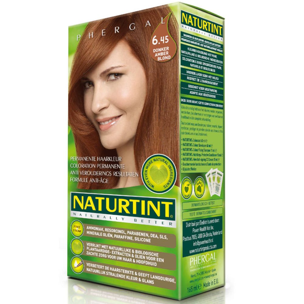 NATURTINT® Dauerhafte Haarfarbe 6.45 Dunkelbernstein-Blond
