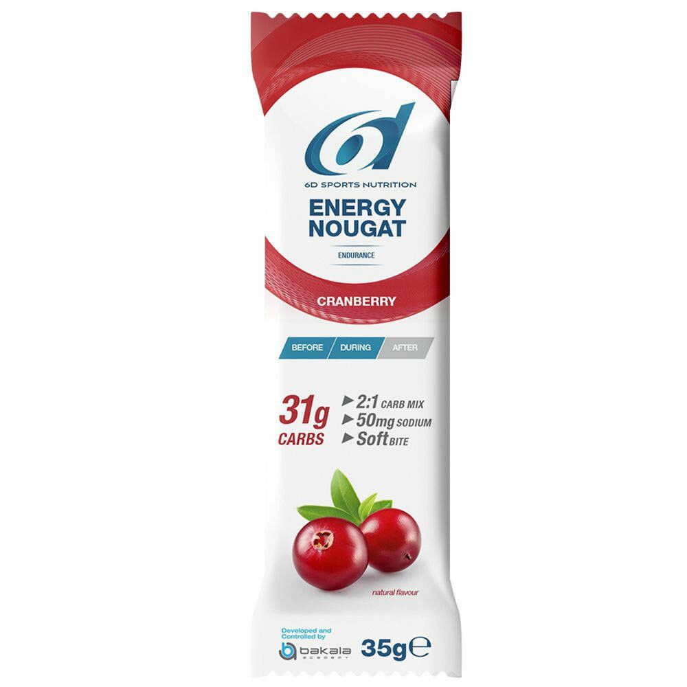 Image of 6D Sports Nutrition Energie Nougat-Cranberry