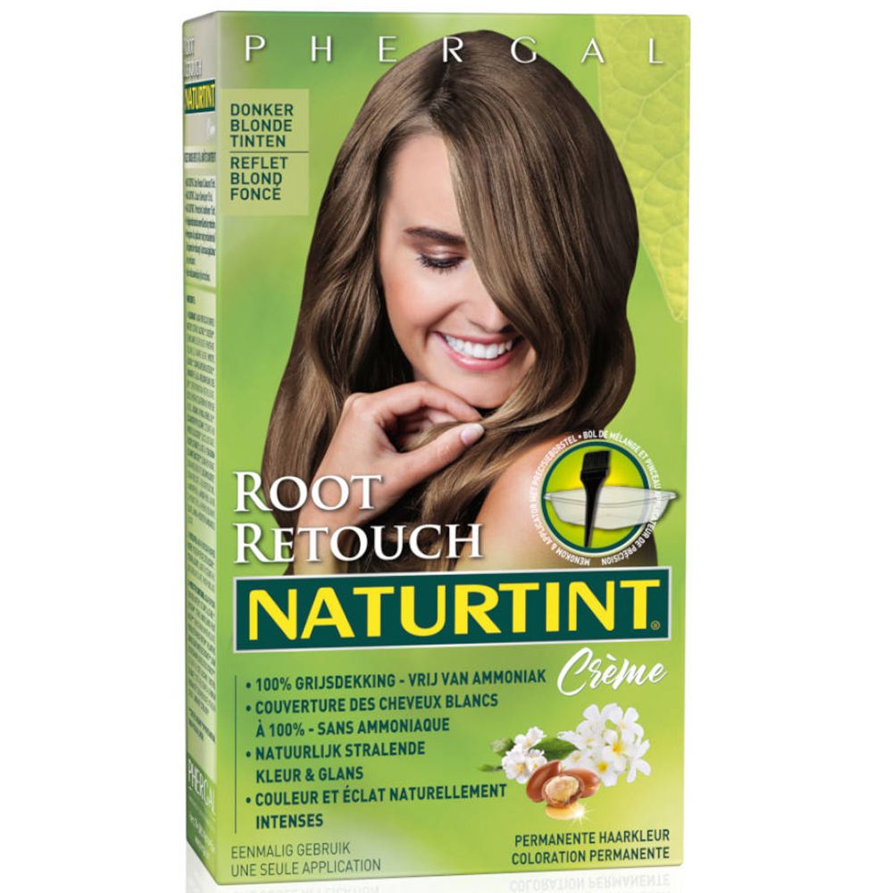 NATURTINT® Wurzelretusche Dauerhafte Haarfarbencreme - Dunkelblonder Glanz