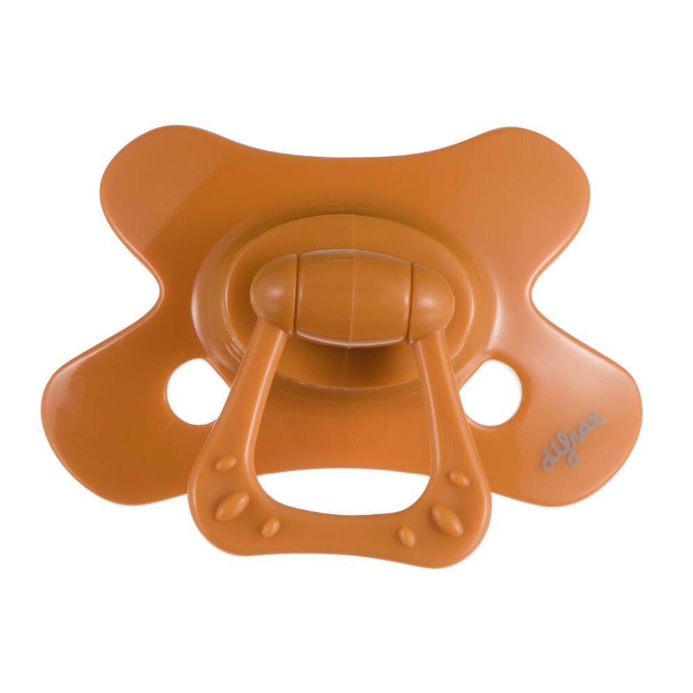 Difrax® Schnuller Natural +12 Monate - Pumpkin