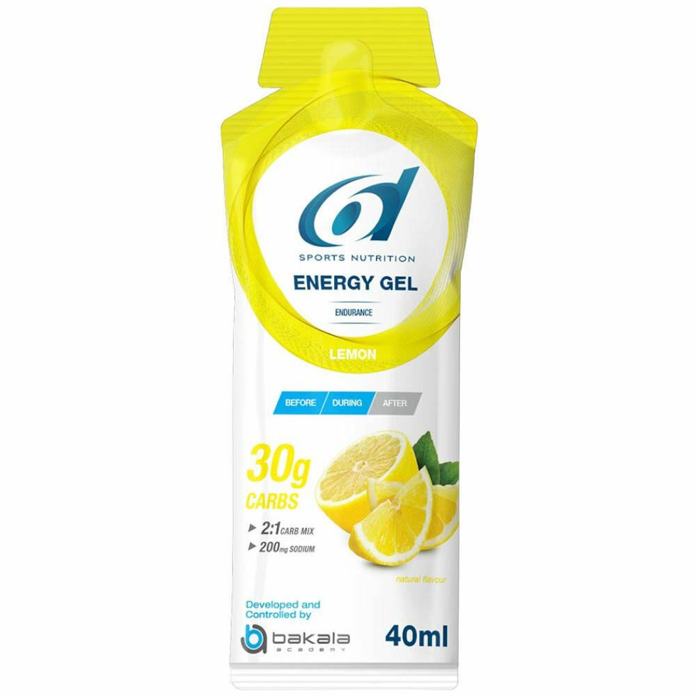 Image of 6D Sports Nutrition Energy Gel Zitrone