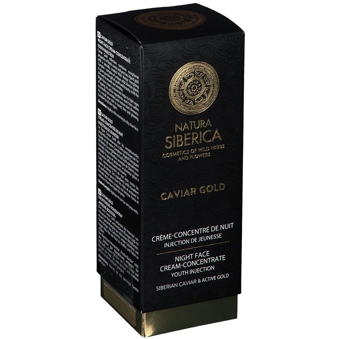 Image of Natura Siberica Caviar Gold Anti-Falten Nachtcremekonzentrat