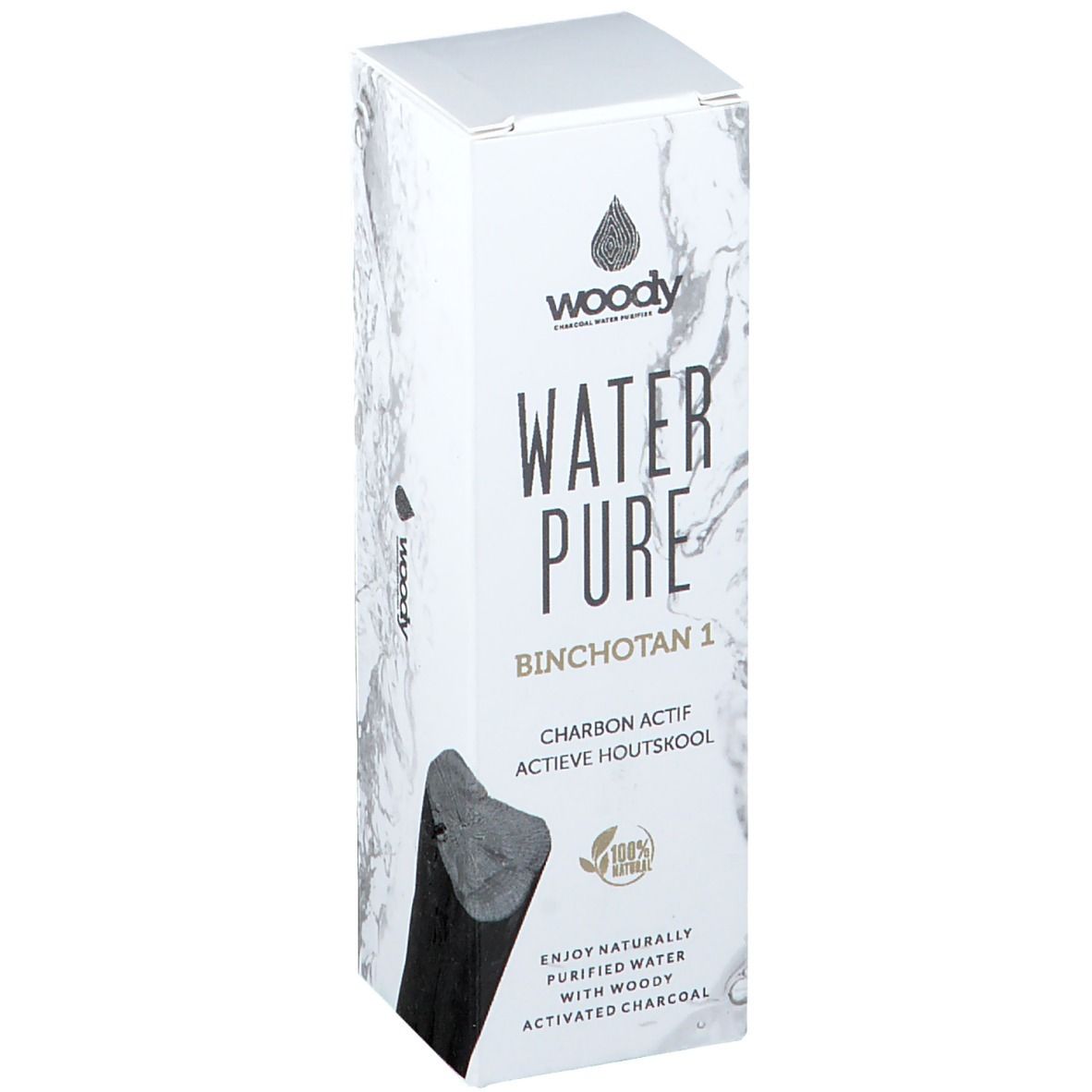 Woody WATER PURE BINCHOTAN 1 Aktivkohlefilter
