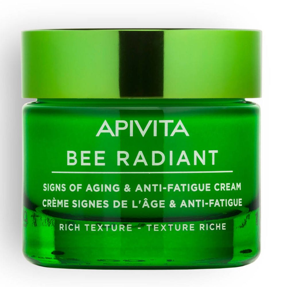 Image of APIVITA Bee Radiant Signs of Aging & Anti-Fatigue Gel-Creme reichhaltig