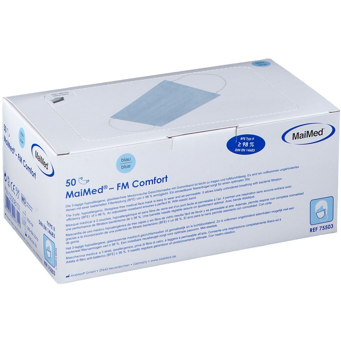 MaiMed® FM Comfort bleu Type II