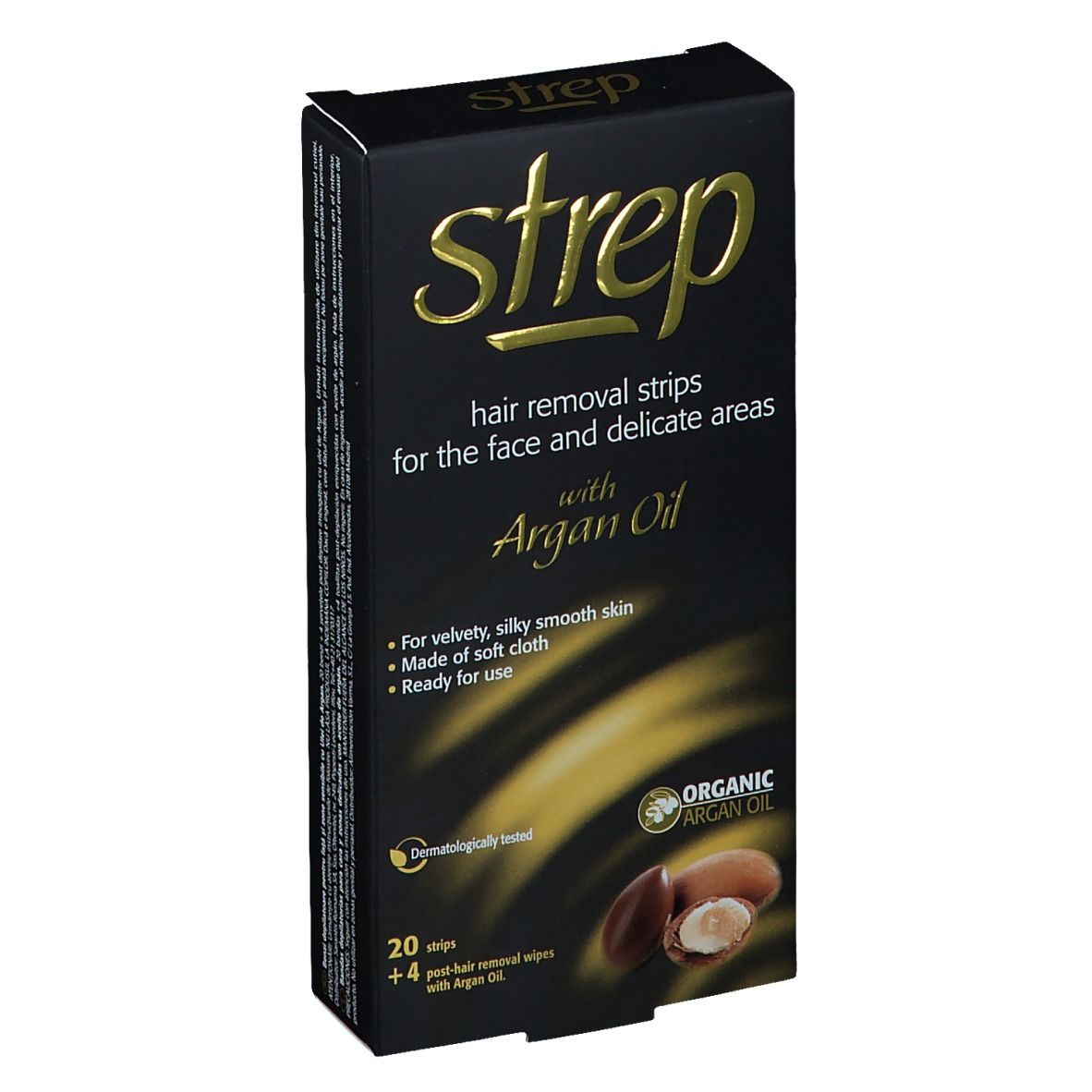Strep Wachsstreifen Gesicht Argan
