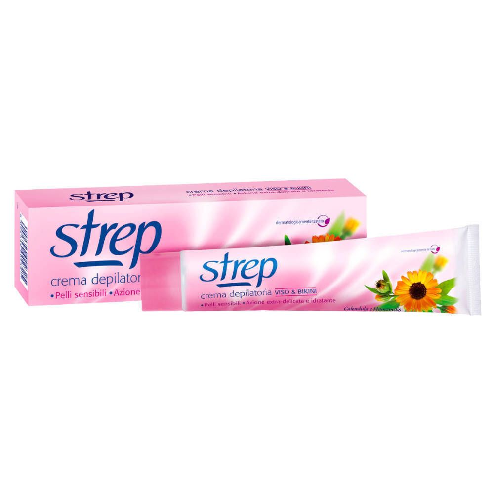 Strep Enthaarungscreme Gesicht & Bikinizone
