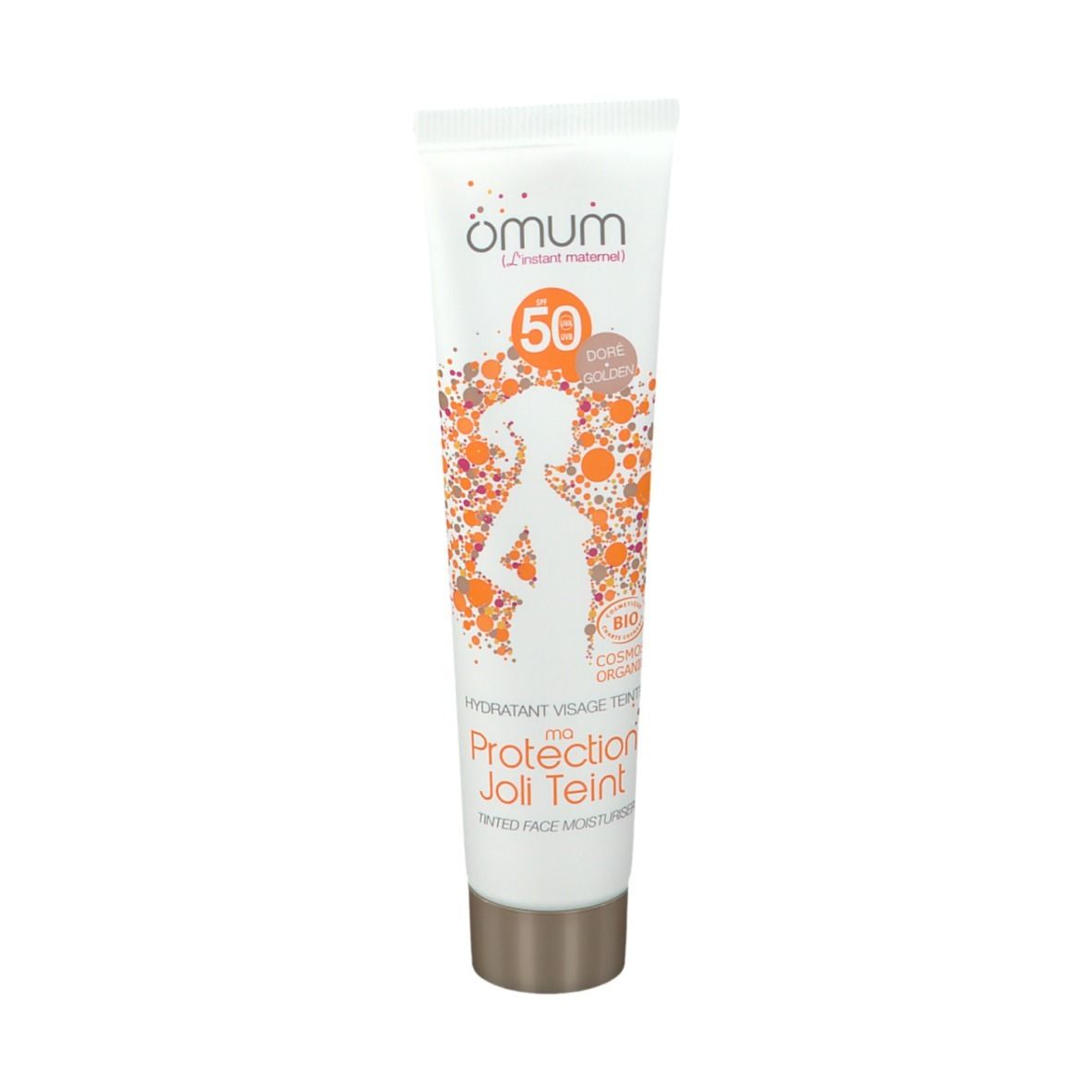 Omum ma Protection Joli Teint Hydratant Visage Teinté Doré SPF50+ Bio