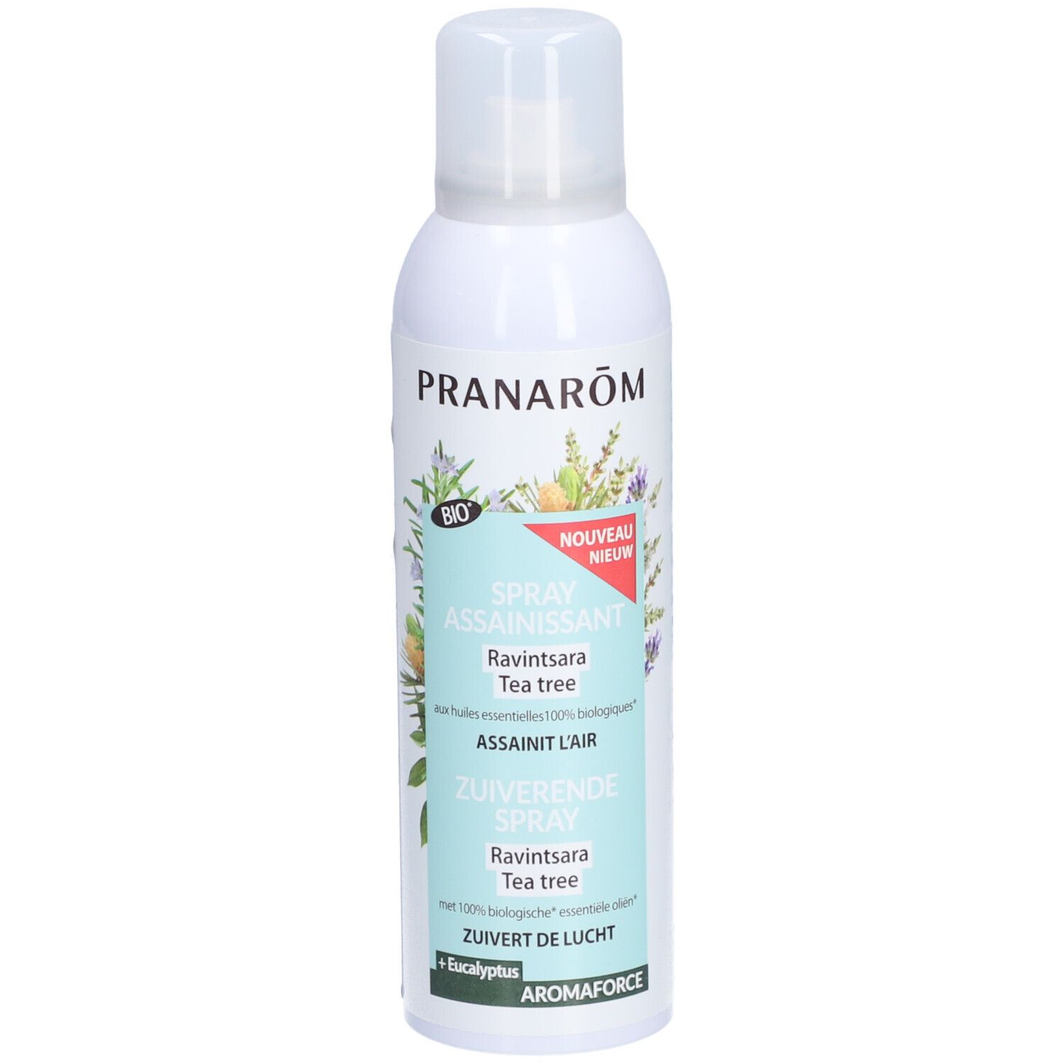 Pranarôm AROMAFORCE Desinfektionsspray Ravintsara-Teebaum Bio