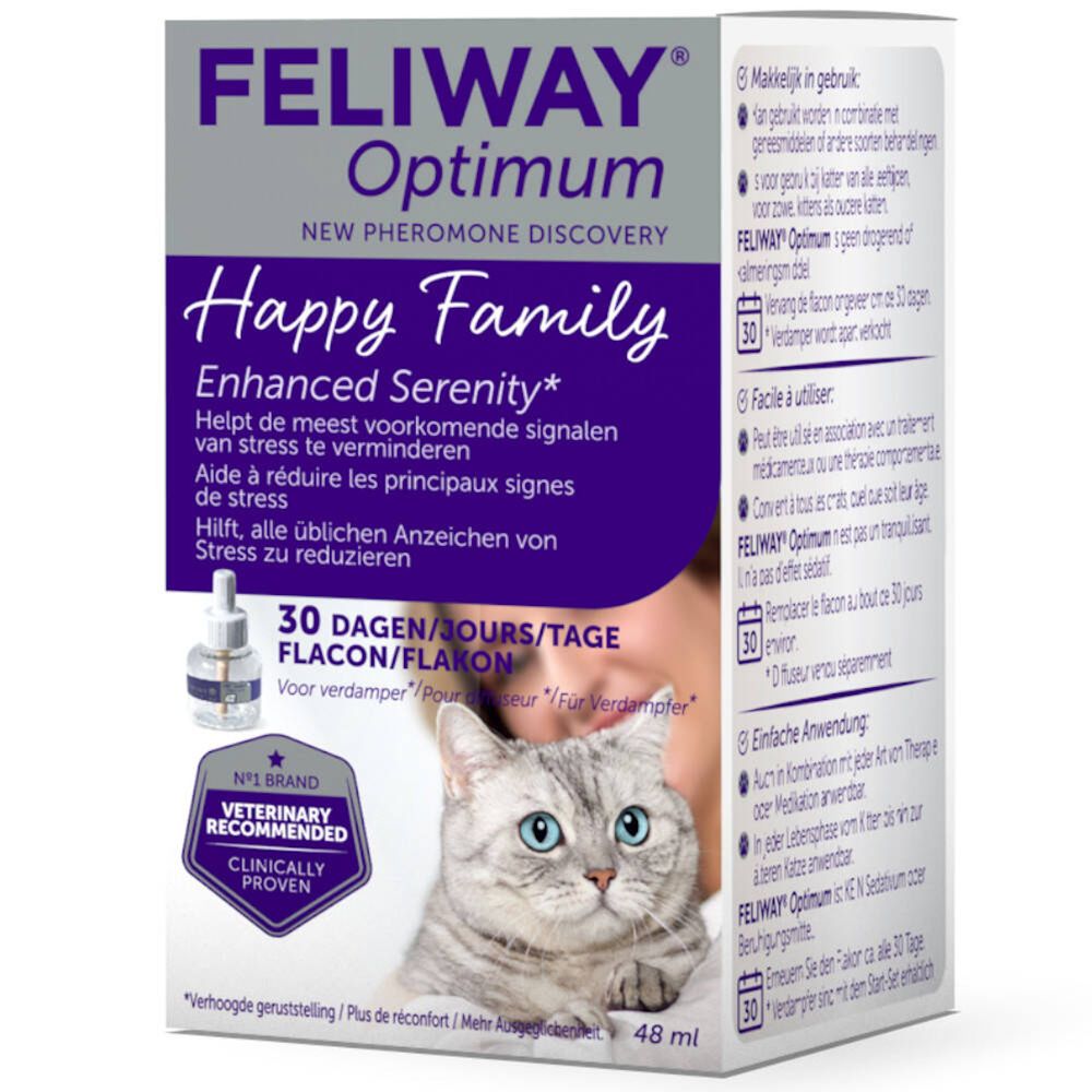 Image of FELIWAY® Optimum 30 Tage Nachfüllflakon – für noch ausgeglichenere Katzen