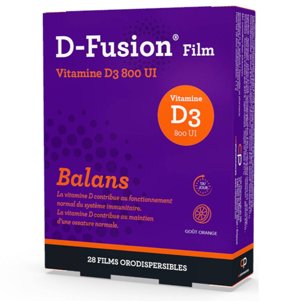 D-Fusion® Vitamin D3 800 IE