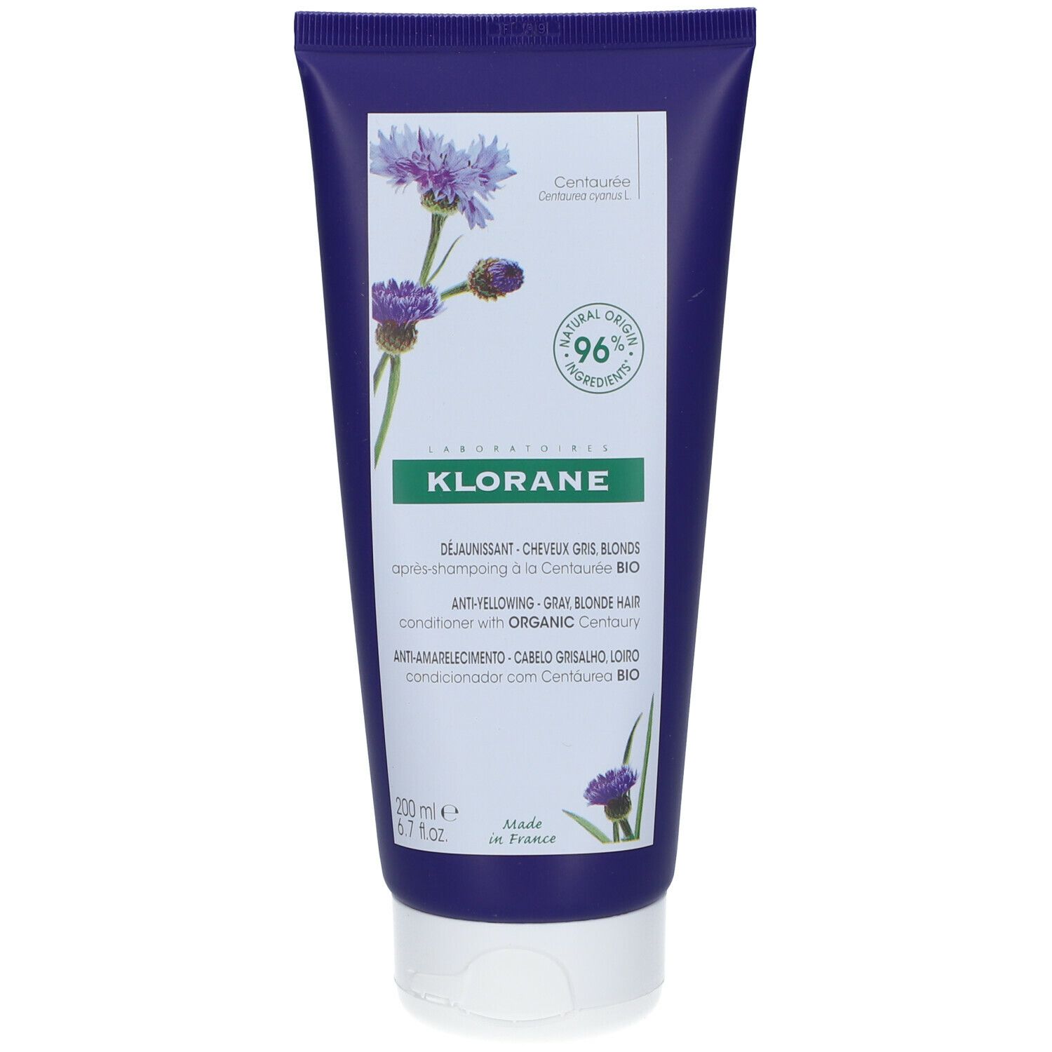 KLORANE Haarspülung mit Tausendgüldenkraut BIO