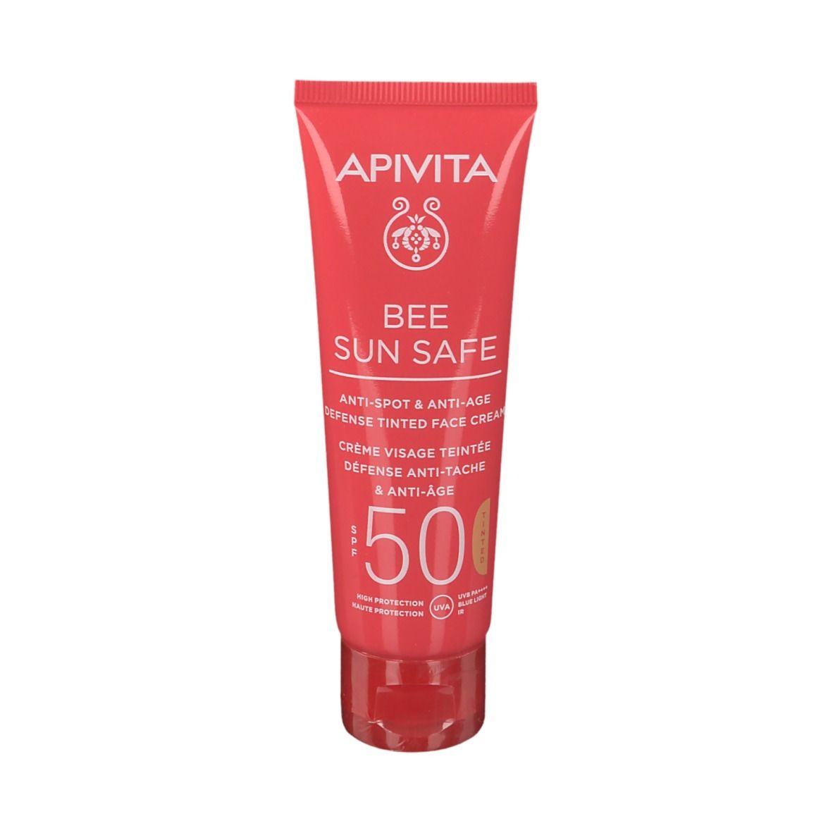Image of APIVITA Anti-Spot & Anti-Age Defense Tinted Face Cream