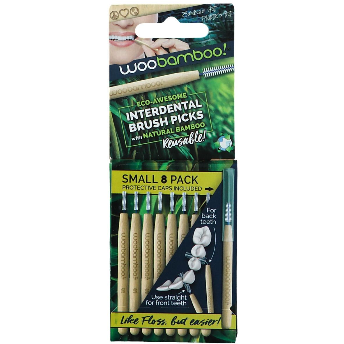WooBamboo® Interdentalbürsten 0,8 mm