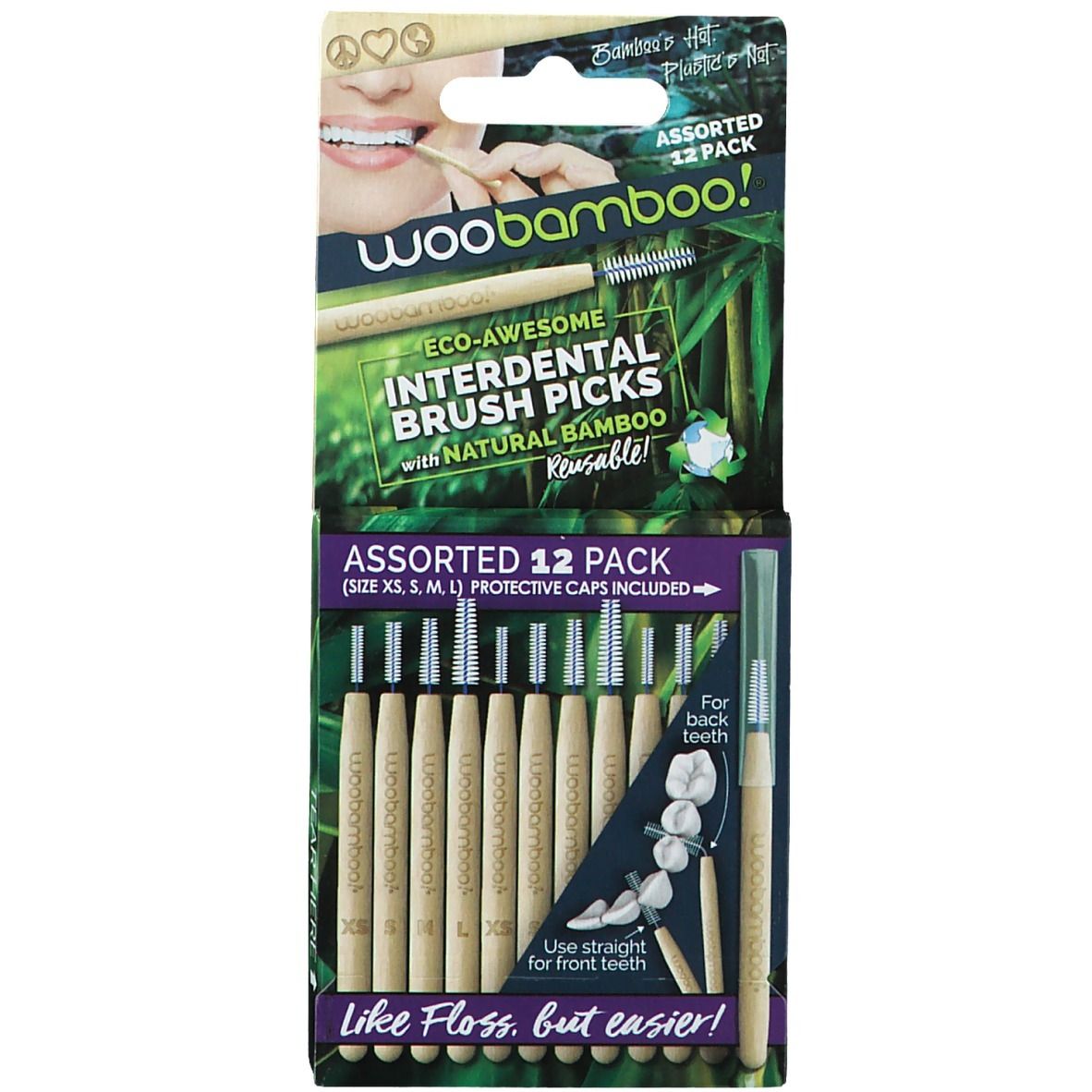 WooBamboo® Interdentalbürsten Mix