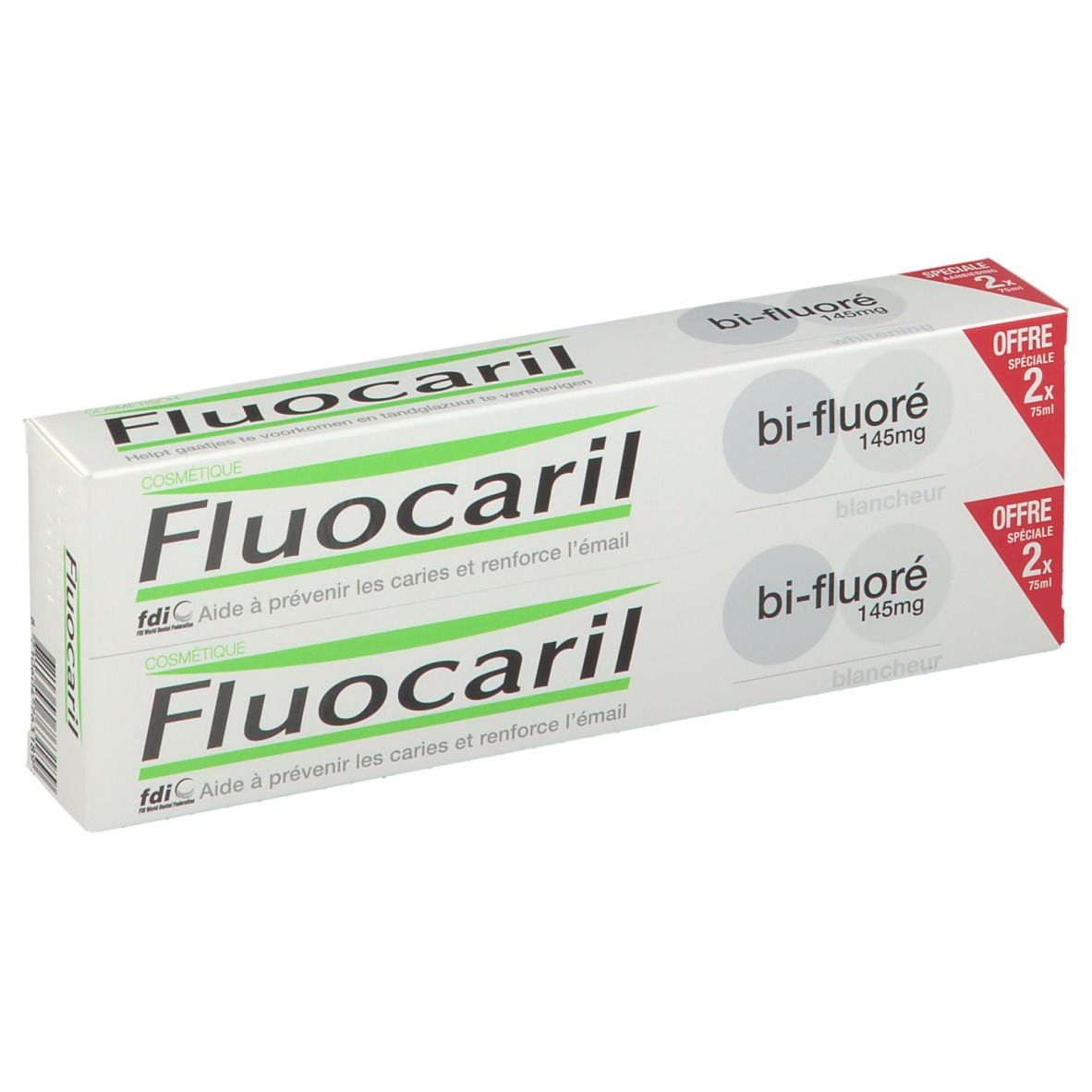 Fluocaril Bi-Fluorée Dentifrice blanchissant