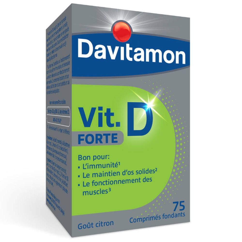 Image of Davitamon Vitamin D Forte Zitrone