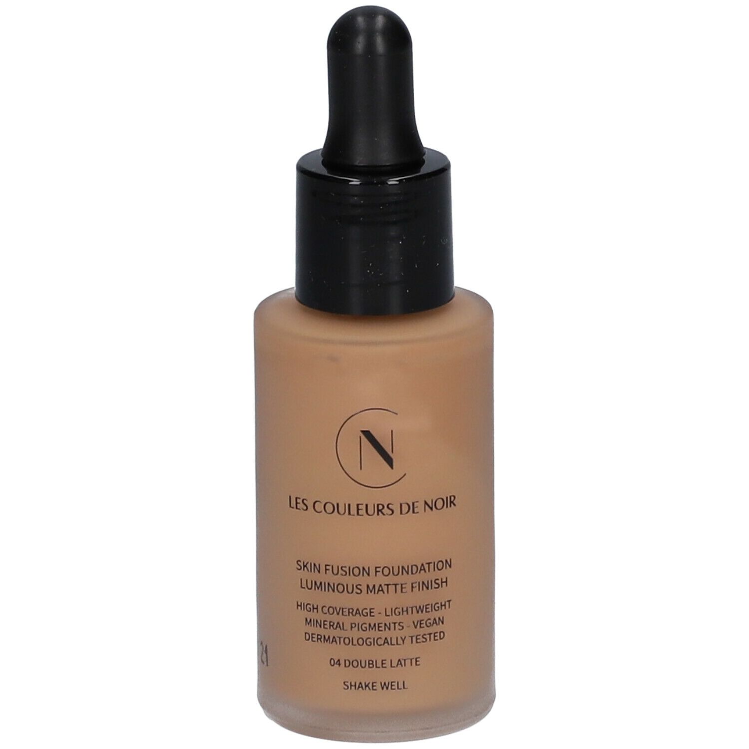 Les Couleurs de Noir Skin Fusion Foundation 04 Double Latte