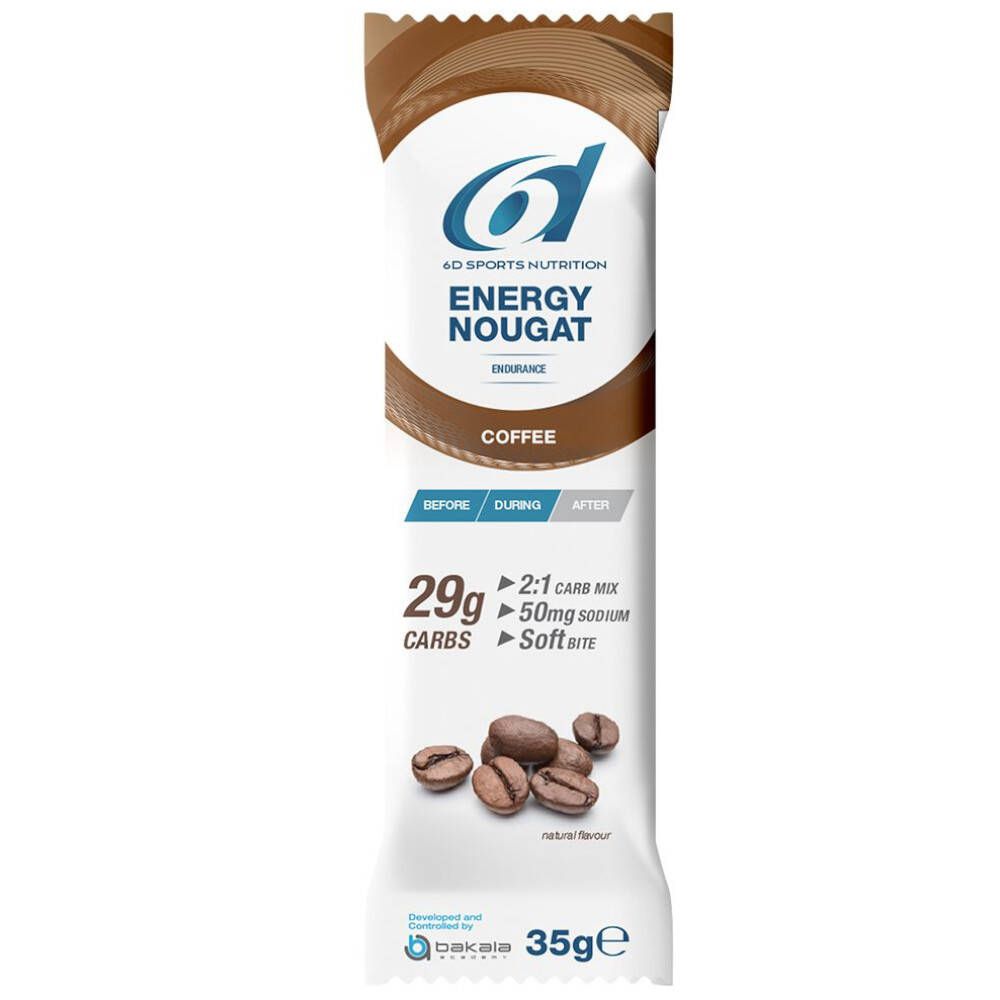 Image of 6D Sports Nutrition Energy Bar Nougat Coffee