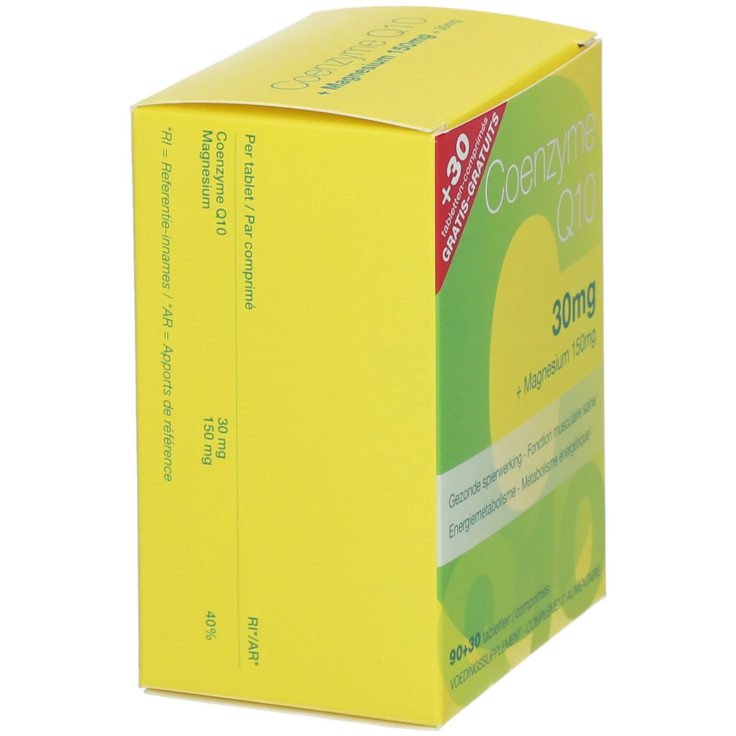 Coenzyme Q10 30 mg + Magnésium shopapotheke.ch