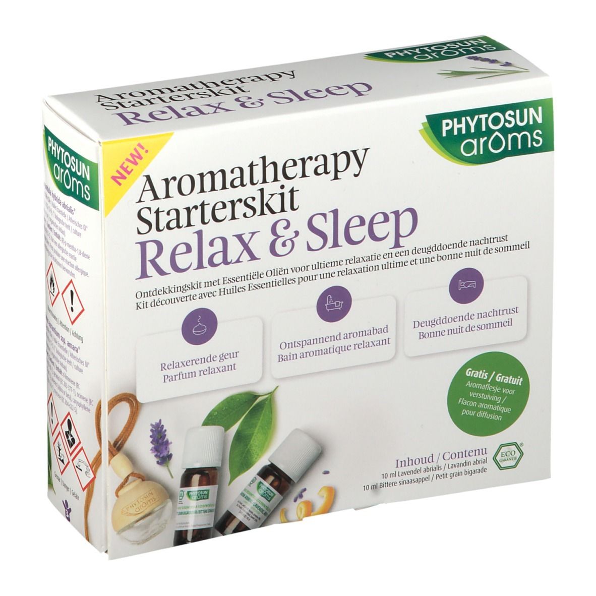 PHYTOSUN arôms DIY Kit Relax & Sleep - Stress, Schlaf, Haut