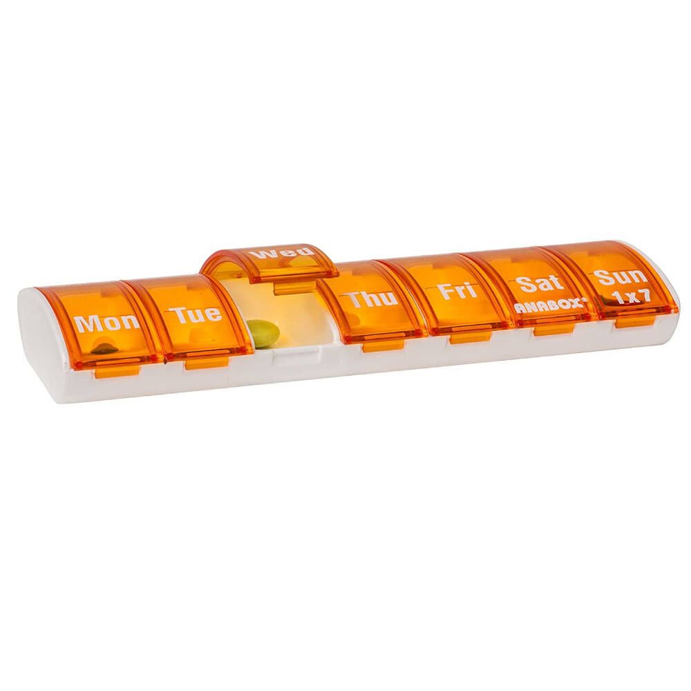 Image of ANABOX® 1x7 Tablettendosierer orange