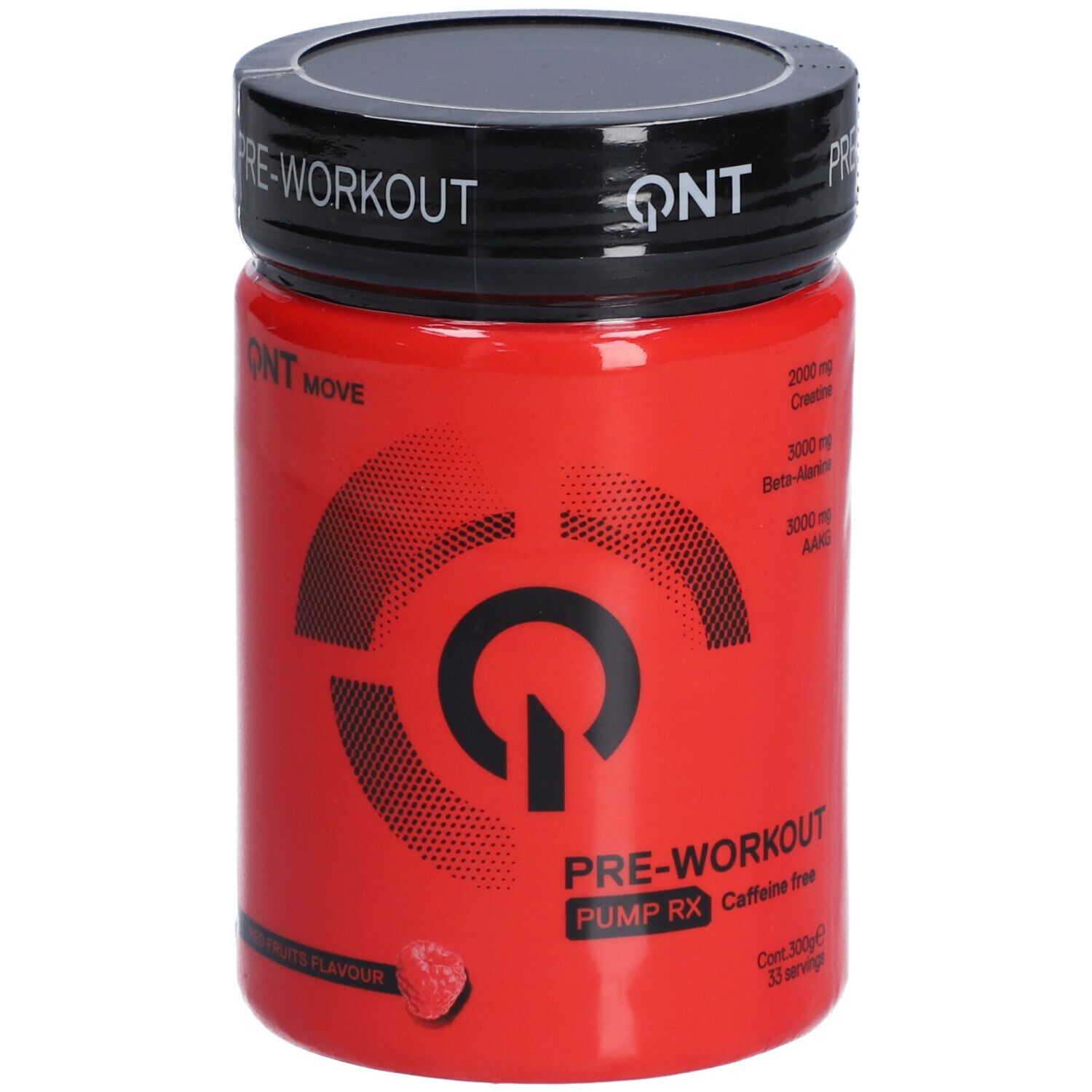 Image of QNT PRE-WORKOUT Extra Concentrated Red Fruits 300g