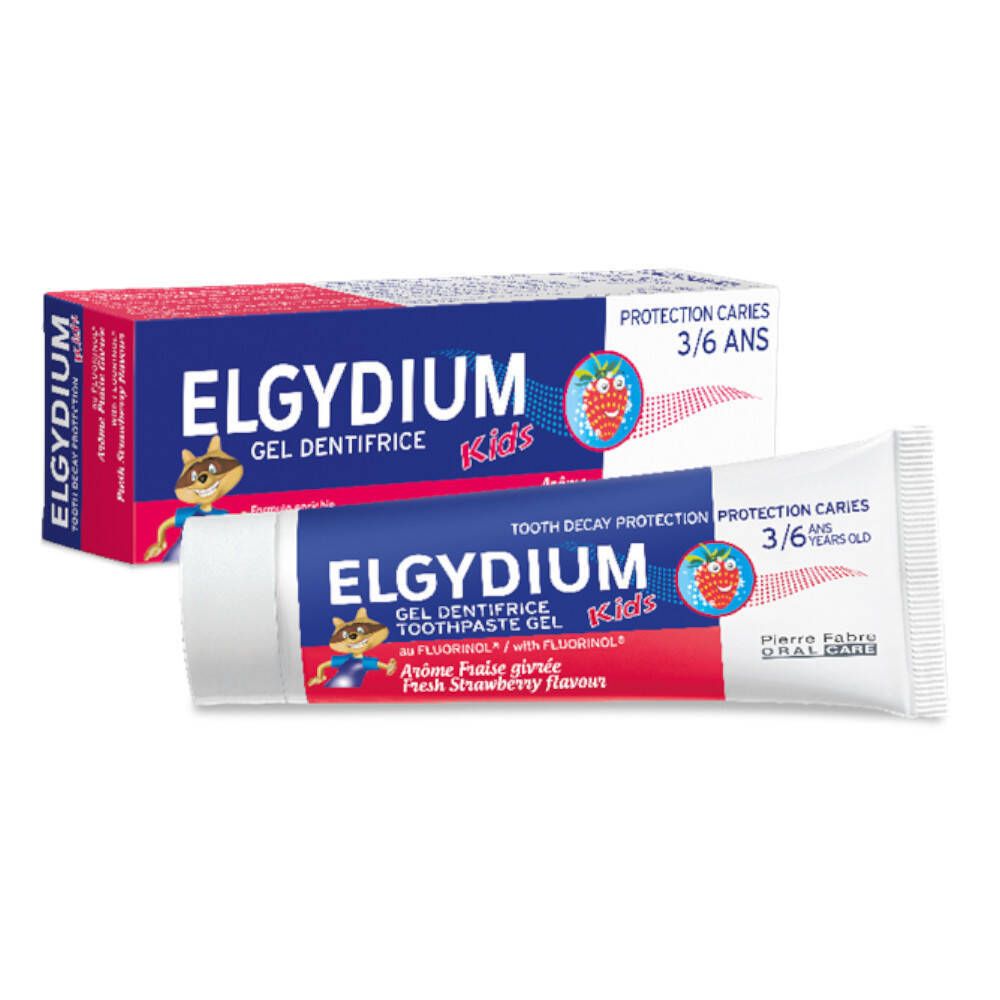 ELGYDIUM KIDS Zahnpasta Erdbeere