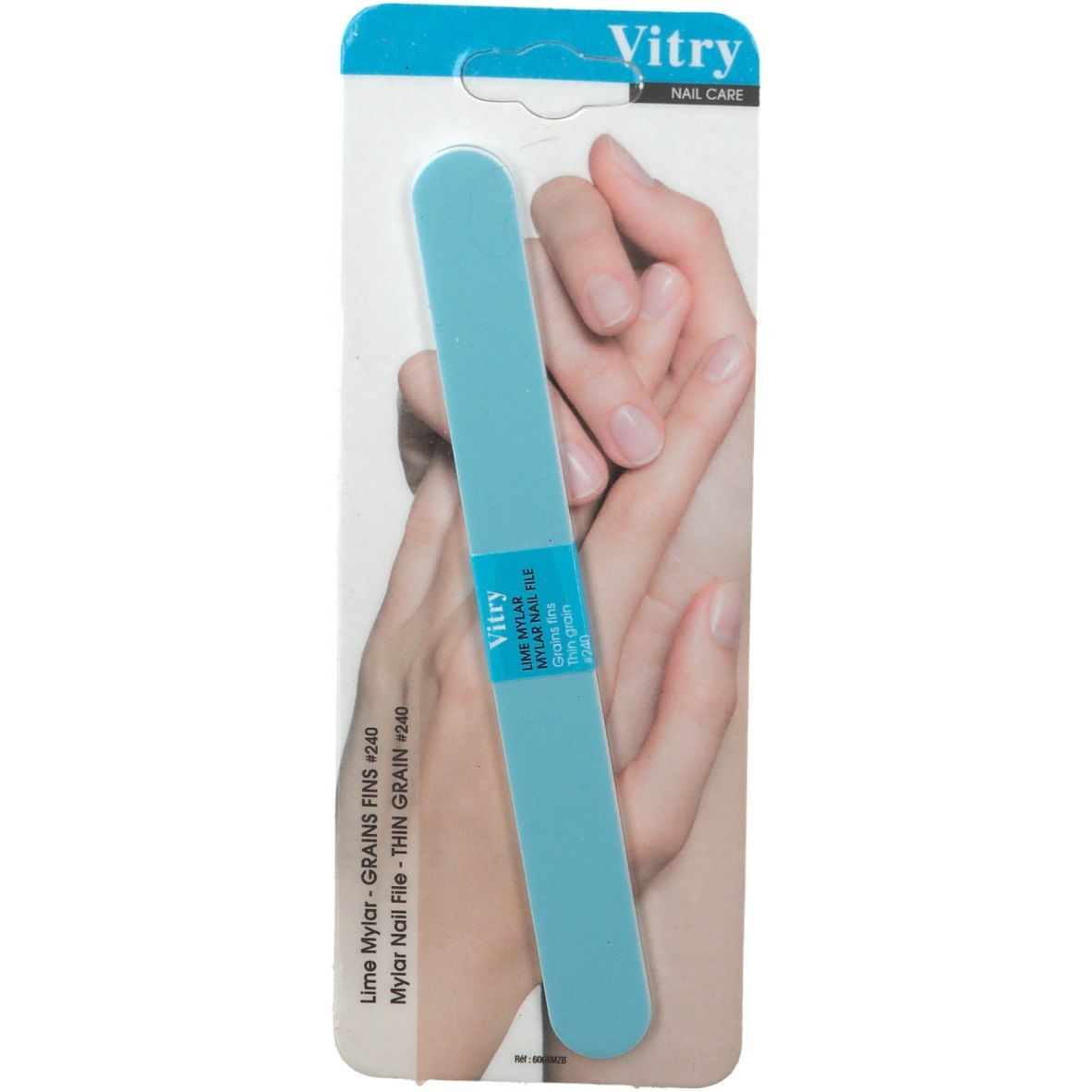 Vitry Nagelfeile Mylar blau