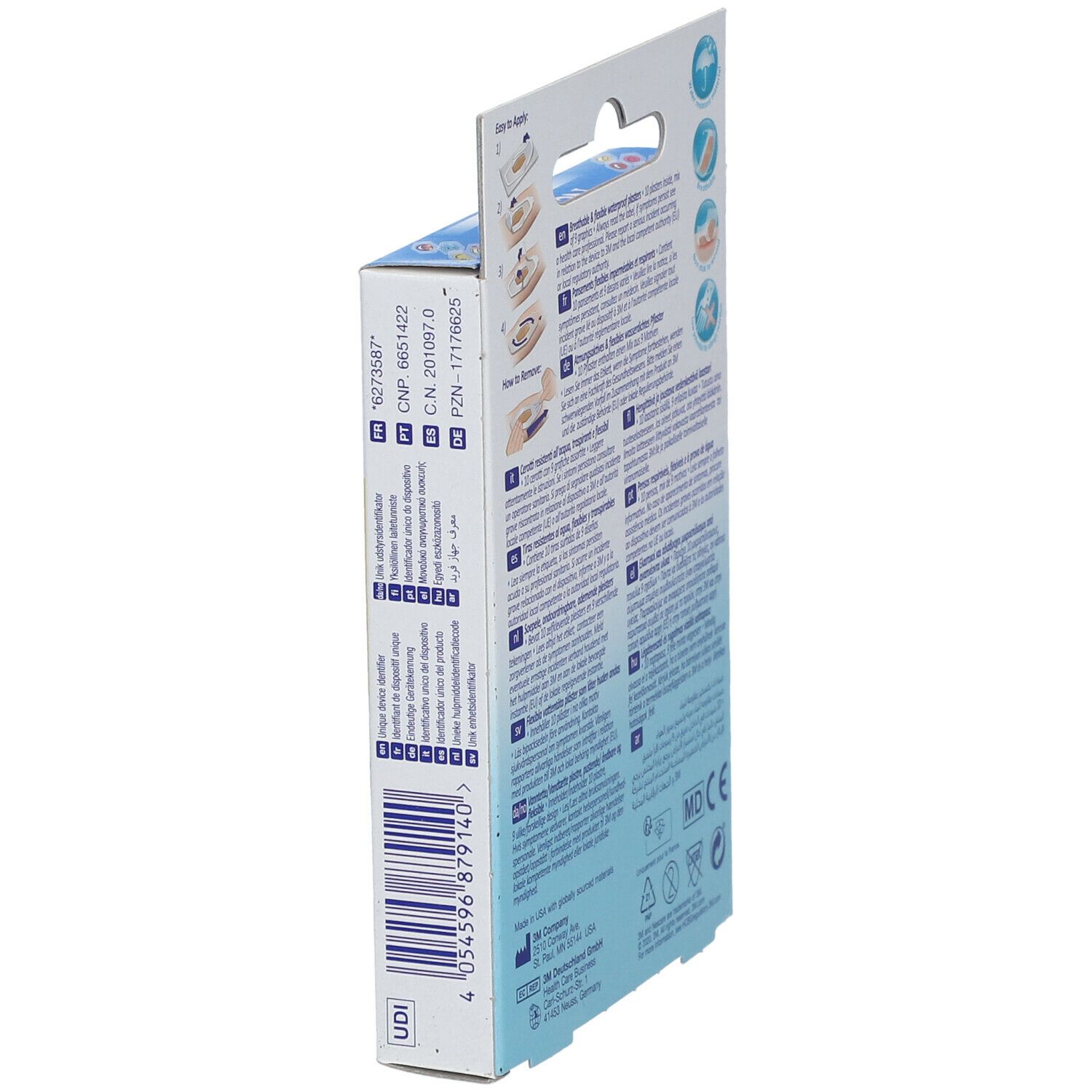 3M® Nexcare™ Tattoo Waterproof 26 mm x 57 mm + 2 Pflaster shop