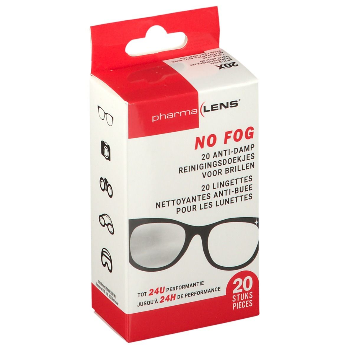 Pharma LENS® Anti-Beschlag Reinigungstücher