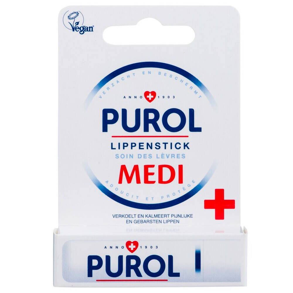 PUROL Lippenstift Medi Plus Lippenpflege