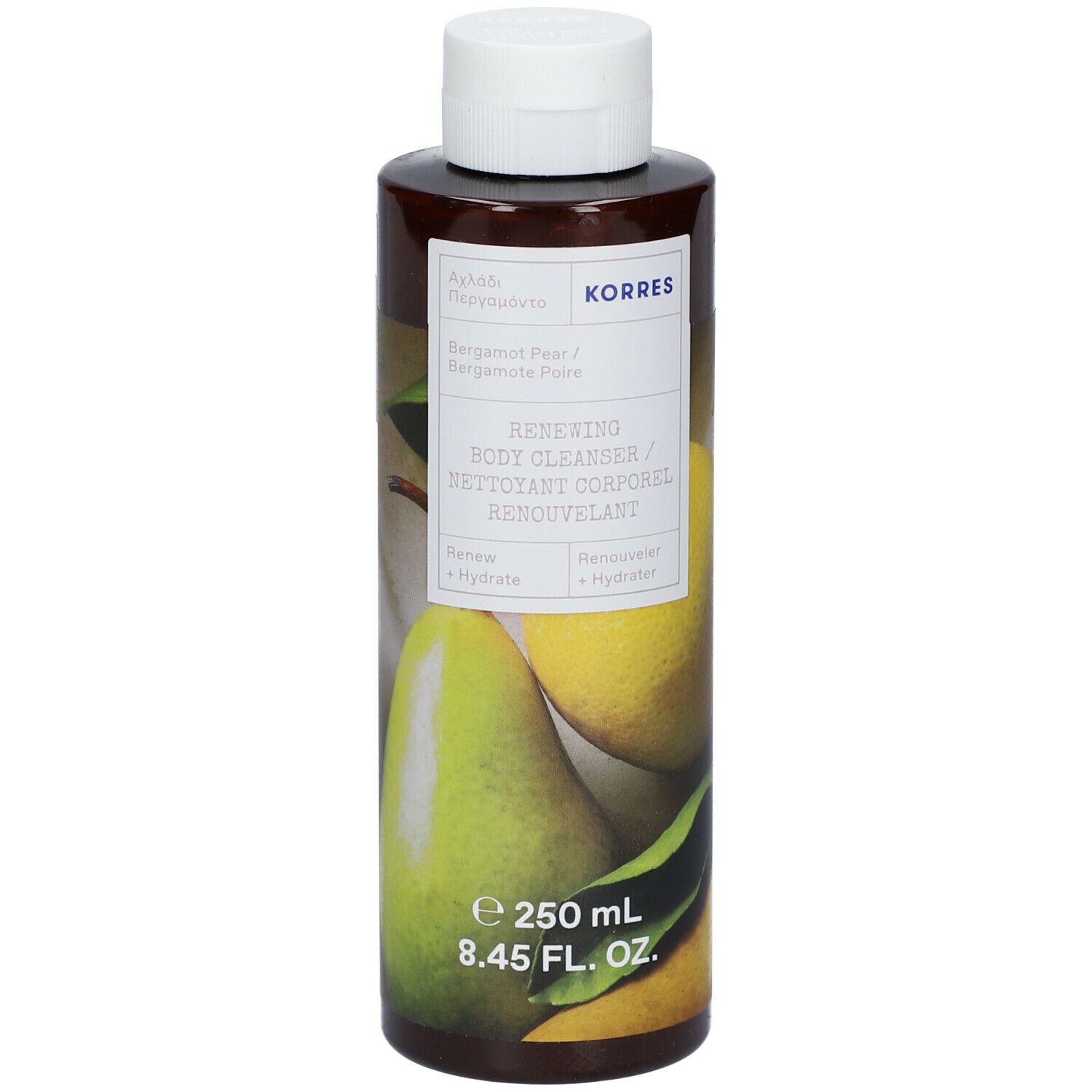 KORRES® Bergamot Pear Renewing Body Cleanser